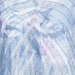 Pre Owned Emporio Armani Elite Multicolor Crystal Embellished Mandarin Collar Jacket M