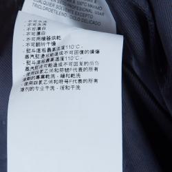 Pre Owned جاكيت بليزر امبوريو أرماني كاروهات أزرق M