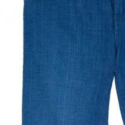 Pre Owned Emporio Armani New Mischa Floral Back Pocket Detail Denim Jeans S