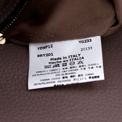 Emporio Armani Taupe Leather Tote
