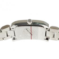 Pre Owned Emporio Armani Black Stainless Steel AR1656 Women's Wristwatch 20MM