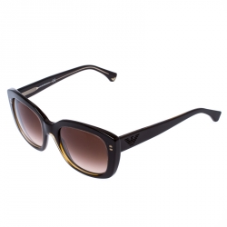 Emporio Armani Brown Gradient EA4031 Square Sunglasses