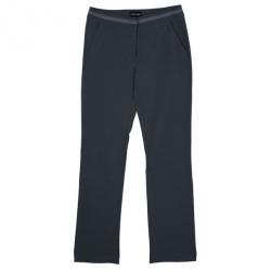 Pre Owned Emporio Armani Grey Formal Trousers M