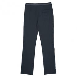 Pre Owned Emporio Armani Grey Formal Trousers M