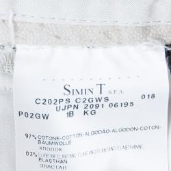 Pre Owned Emporio Armani Sand Trousers M