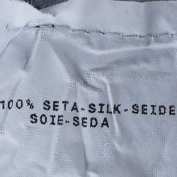 Pre Owned Emporio Armani Grey Tapered Pants S