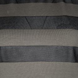 Pre Owned Emporio Armani Sheer Stripe Detail Short Sleeve T-Shirt M