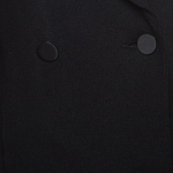 Pre Owned Emporio Armani Back Wool Blend Double Breasted Blazer M