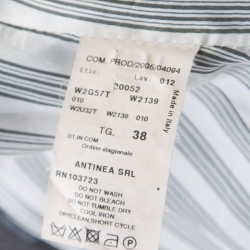 Pre Owned Emporio Armani Dark Grey Wool Tailored Suit S