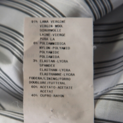 Pre Owned Emporio Armani Dark Grey Wool Tailored Suit S