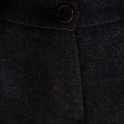 Pre Owned Emporio Armani Dark Grey Wool Tailored Suit S