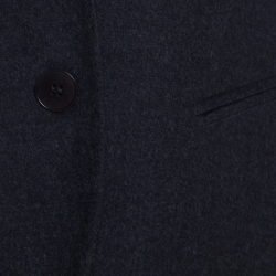 Pre Owned Emporio Armani Dark Grey Wool Tailored Suit S