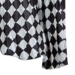 Pre Owned Emporio Armani Black and White Checked Blazer and Pants Set S/M
