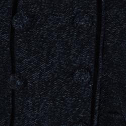 Pre Owned Emporio Armani Charcoal Wool Button Down Jacket S