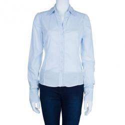 Pre Owned Emporio Armani Button Down Casual Shirt M