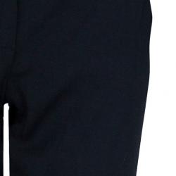 Pre Owned Emporio Armani Black Formal Trousers M