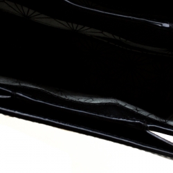 Pre Owned Emporio Armani Black Saffiano Leather Shoulder Bag 