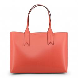 Pre Owned Emporio Armani Pink Fabric Shopping Tote