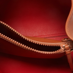 Pre Owned Emporio Armani Brown Leather MyEA Tote