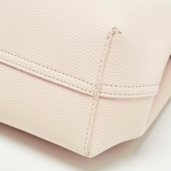 Emporio Armani Blush Pink Leather Small MyEA Shopper Tote
