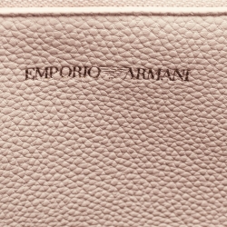 Emporio Armani Blush Pink Leather Small MyEA Shopper Tote