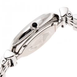 Pre Owned Emporio Armani Mother of Pearl Stainless Steel Classic AR1682 Women's Wristwatch 32 mm