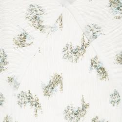 Pre Owned  فستان ايرديم SS'17  كيرول زهور جاكارد أوتومين عاجي L