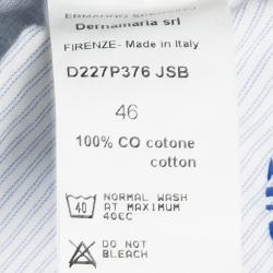 Pre Owned Ermanno Scervino Indigo Tie Dye Denim Jeans L