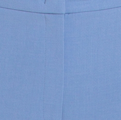 Escada Sky Blue Wool Crepe High Waist Tovah Trousers L