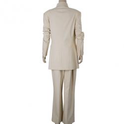 Pre Owned Escada Beige Suit M