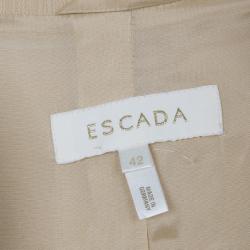 Pre Owned Escada Beige Suit M