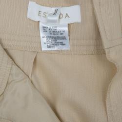 Pre Owned Escada Beige Suit M
