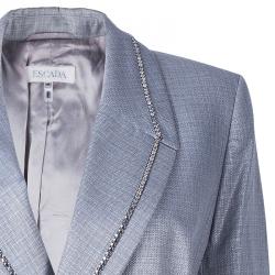 Pre Owned Escada Grey Pant Suit M