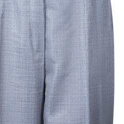 Pre Owned Escada Grey Pant Suit M