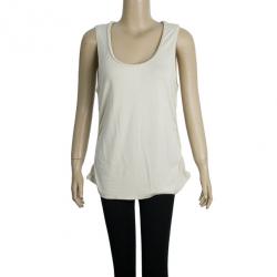 Pre Owned Escada Cotton Sleeveless Top S