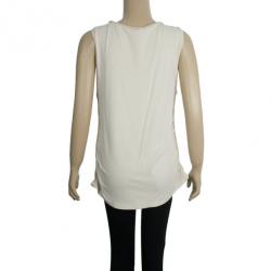 Pre Owned Escada Cotton Sleeveless Top S