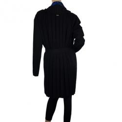 Escada Pleated Midi Cardigan M