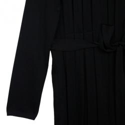 Escada Pleated Midi Cardigan M