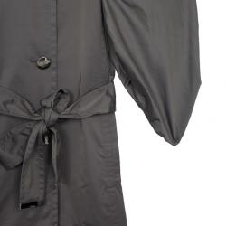 Pre Owned Escada Puff Sleeves Polyester Trench Coat S