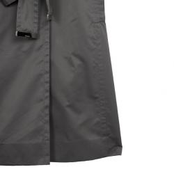 Pre Owned Escada Puff Sleeves Polyester Trench Coat S