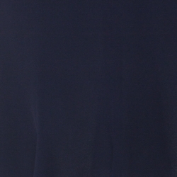 Pre Owned Escada Navy Blue Silk Paneled Flutter Skirt M