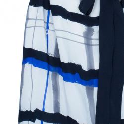 Pre Owned Escada Doutzen Silk Printed Dress XS