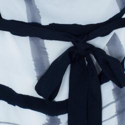 Pre Owned Escada Doutzen Silk Printed Dress XS