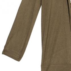 Pre Owned Escada Brown Sequin Top S