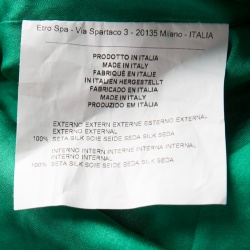 مملوكة مسبقًا فستان إيترو حرير مورد وبيزلي مطبوع M