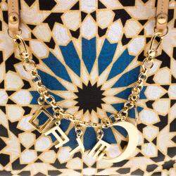 Pre Owned Etro Multicolor Printed Coated Canvas Ramadan Edition Shopping Tote