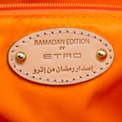 Pre Owned Etro Multicolor Printed Coated Canvas Ramadan Edition Shopping Tote