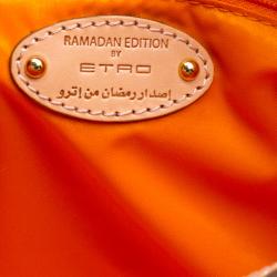 Pre Owned Etro Multicolor Printed Coated Canvas Ramadan Edition Shopping Tote