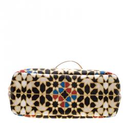 Pre Owned Etro Multicolor Printed Coated Canvas Ramadan Edition Shopping Tote