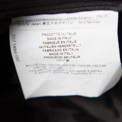 Pre Owned بنطلون إيترو أسود مفصل S